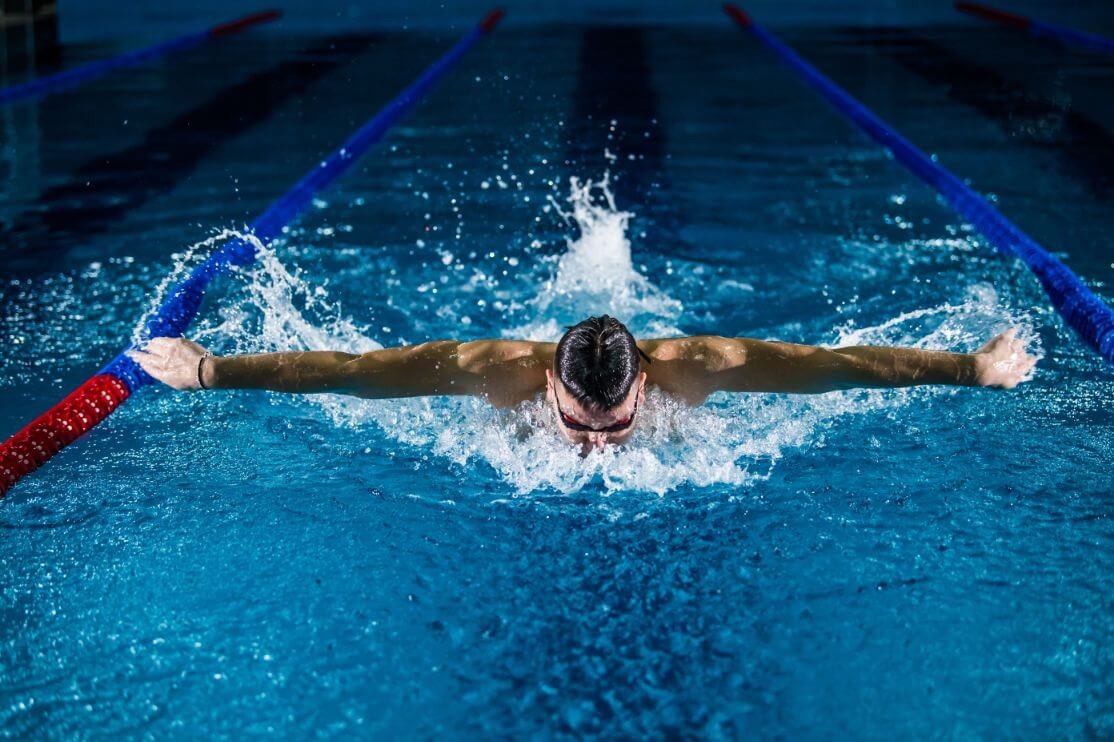 Swimming.